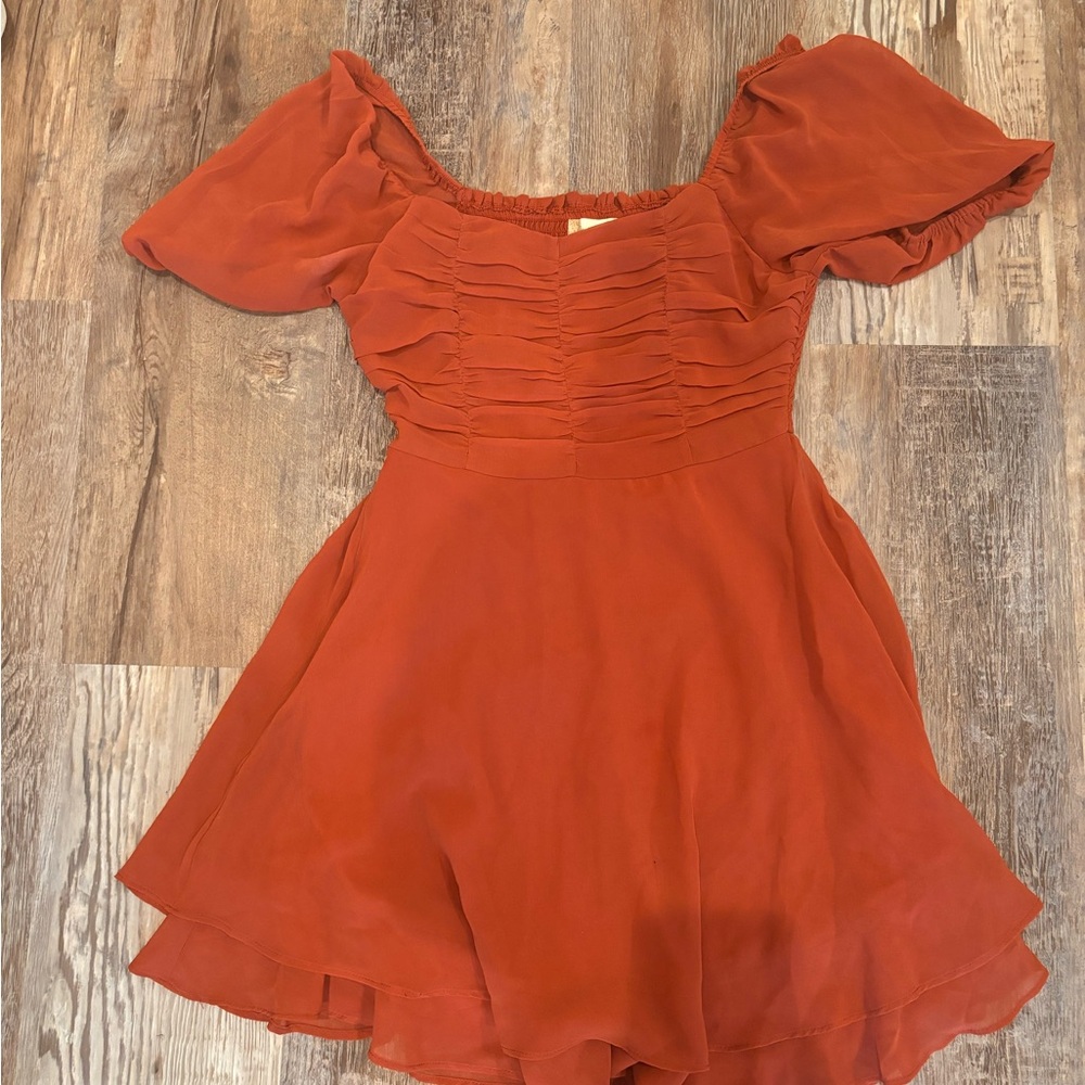 Altar'd State Brown Mini Dress